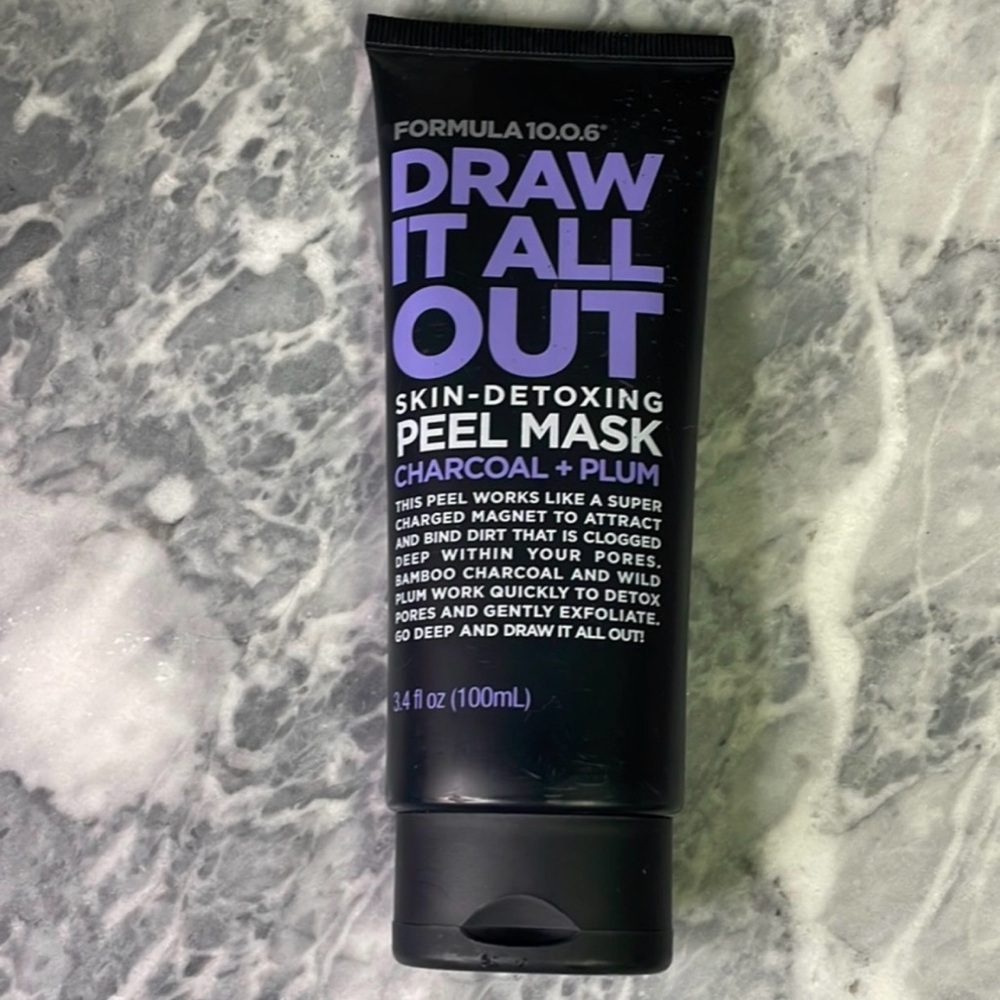 Formula 10.0.06 Draw It All Out Skin Detoxing Peel Mask Charcoal Plum